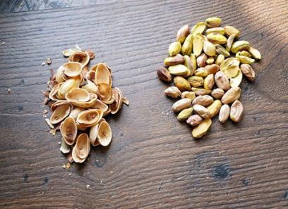 Buying all kinds of pistachio skin + price 1 .